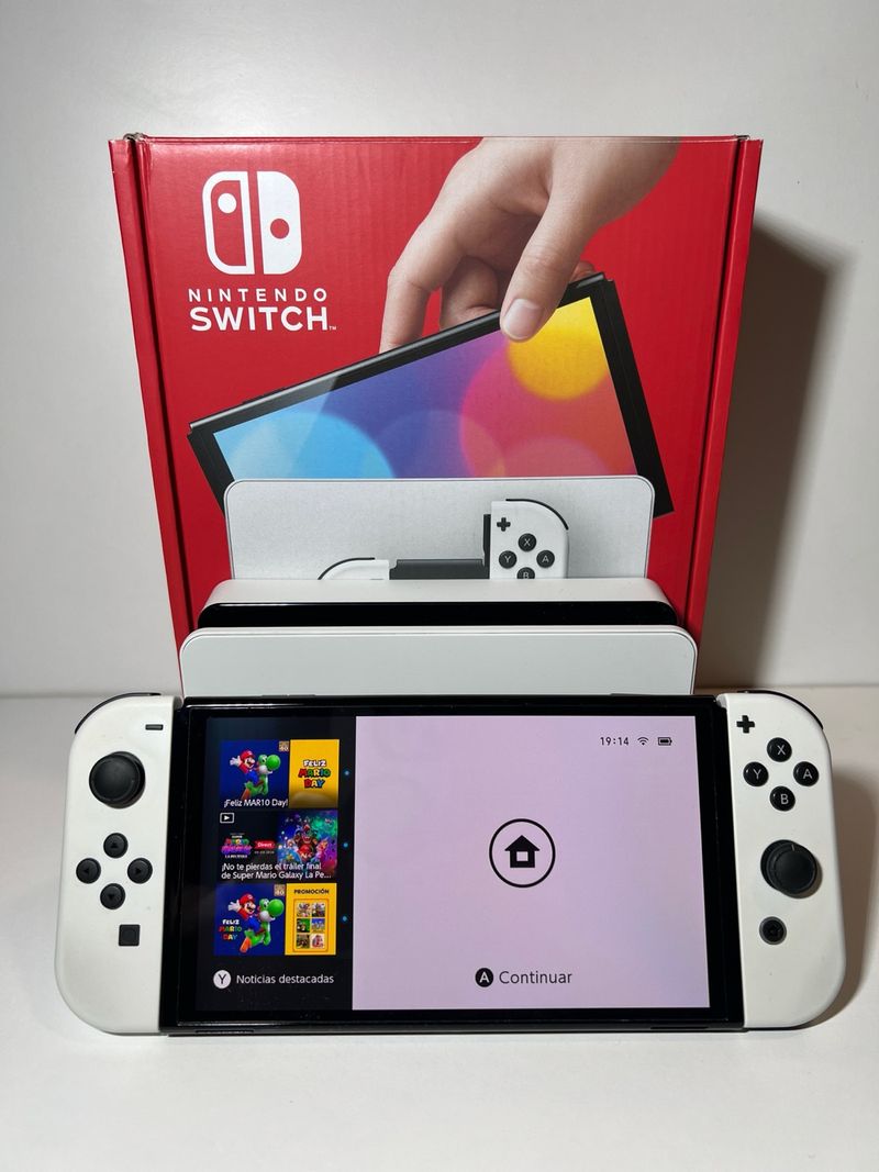 Nintendo Switch OLED Blanco