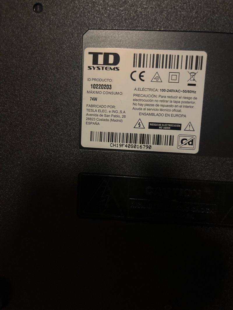 Smart TV TD System 32 Negra afbeelding 4