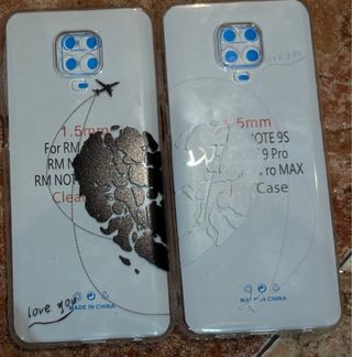 Lote 2 fundas Redmi Note 9S