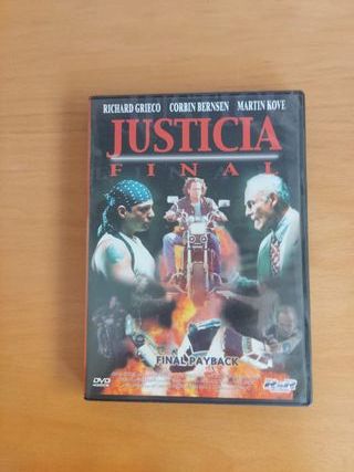 DVD Justicia Final