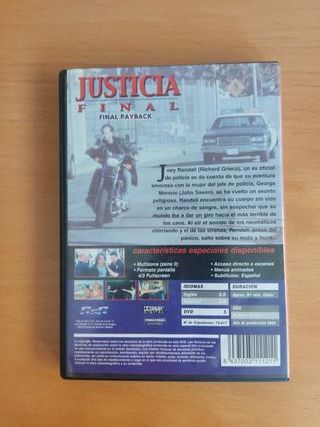 DVD Justicia Final