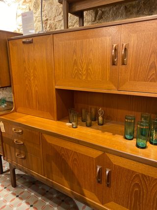 Aparador Alto Mid Century Gplan Madera