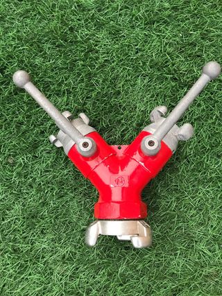 Boca de bomberos Y con 2 salidas