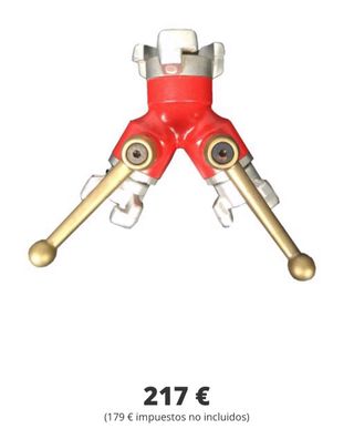 Boca de bomberos Y con 2 salidas