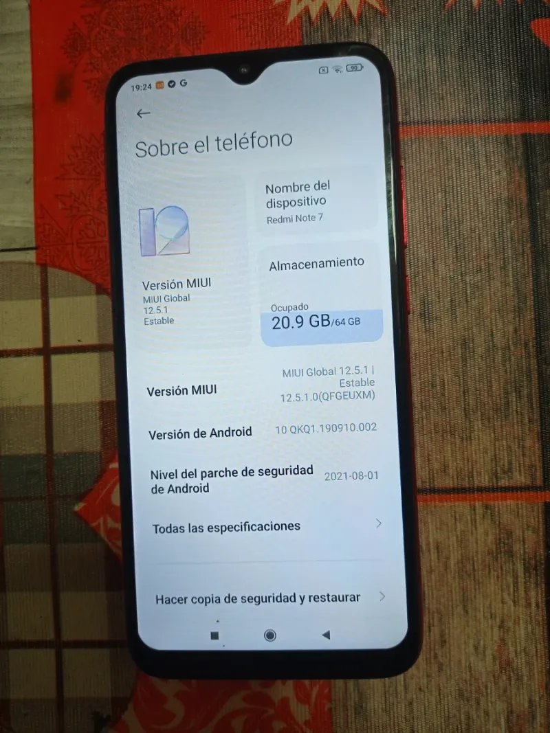 Xiaomi Redmi Note 7 Rosa afbeelding 3