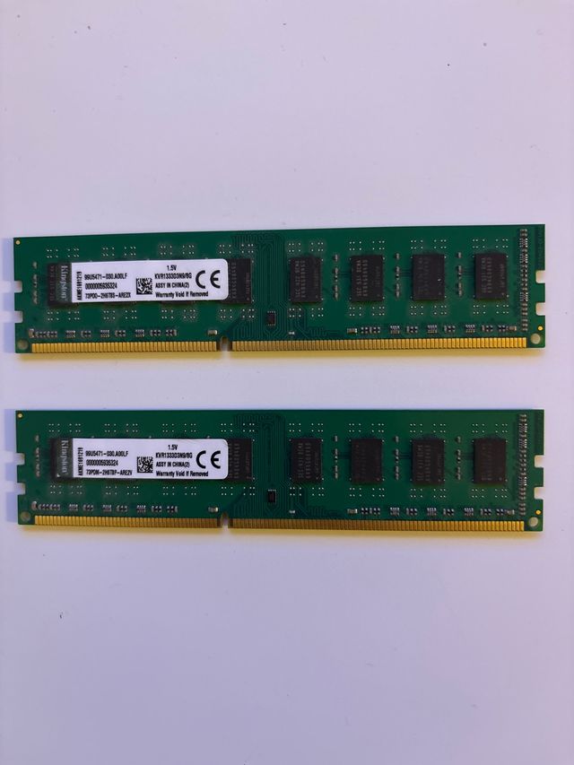 2x 8GB Kingston DDR3 1333MHz RAM