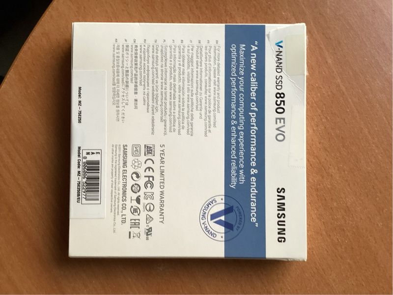 SSD Samsung 850 EVO 250GB afbeelding 2