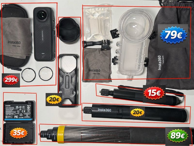 Insta360 X4 y pack