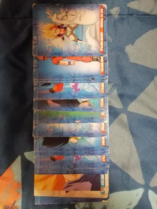 Lote Tarjetas Dragon Ball Z Colección