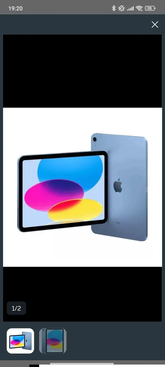 iPad 10ª Gen Chip A16 Azul afbeelding 2