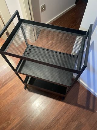 Carrito metálico IKEA con ruedas