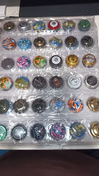 Álbum 170 Chapas Cava y Cerveza Variadas