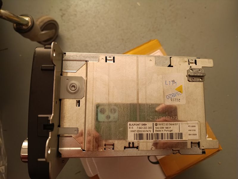 Radio cd 300 Volkswagen afbeelding 2