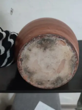 Jarrón rústico terracota vintage