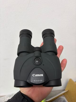 Canon 10x30 IS II Prismáticos con Estabilizador