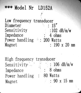 Altavoces pasivos 280W