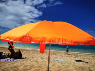 Sombrilla Playa Naranja SOLO VENTA EN Gran Canaria