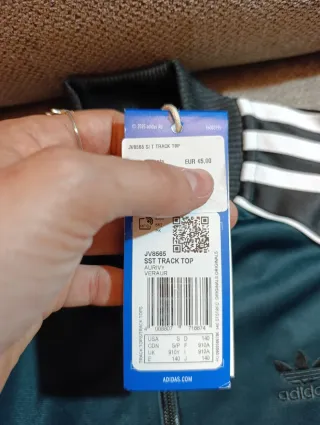 Chaqueta Adidas Niño Negra y Verde