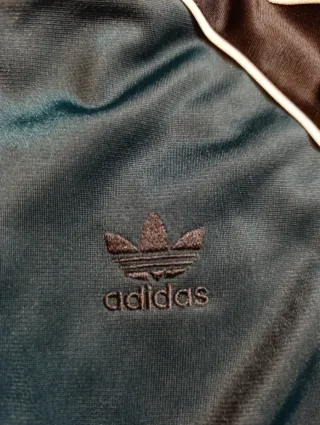 Chaqueta Adidas Niño Negra y Verde