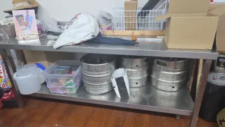 Mesa de acero inoxidable