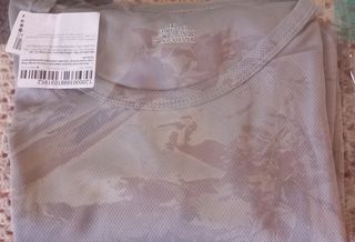 Camiseta básica amarilla 4XL