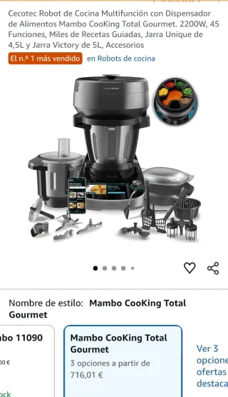 Cecotec Mambo Cooking Total Gourmet
