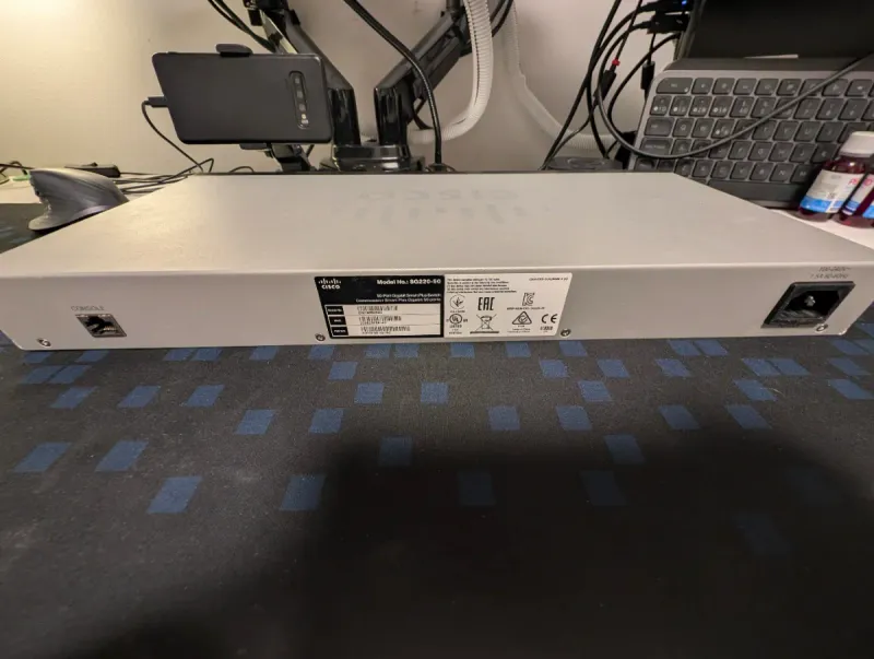 Switch Cisco SG220-50 | 50 Puertos Gigabit afbeelding 2