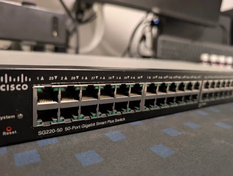 Switch Cisco SG220-50 | 50 Puertos Gigabit afbeelding 4