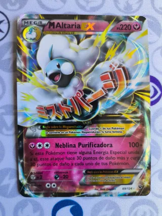 Mega altaria EX Megaevolución Carta Pokemon