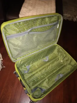 Maletas de viaje verdes