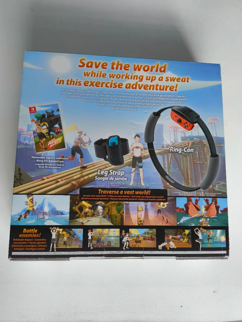 Ring Fit Adventure Nintendo Switch afbeelding 2