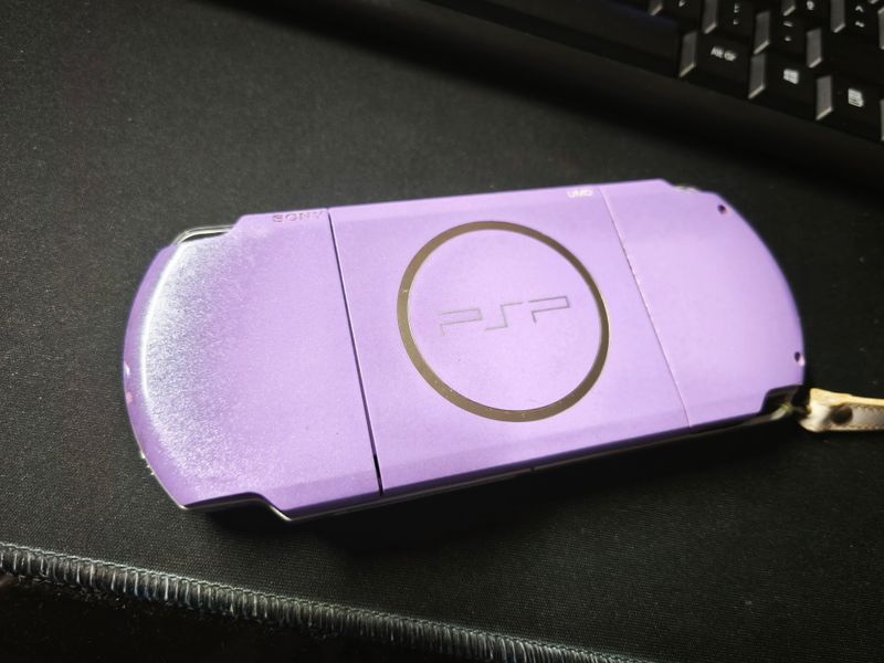 PSP 3000 Sony Roxa afbeelding 3