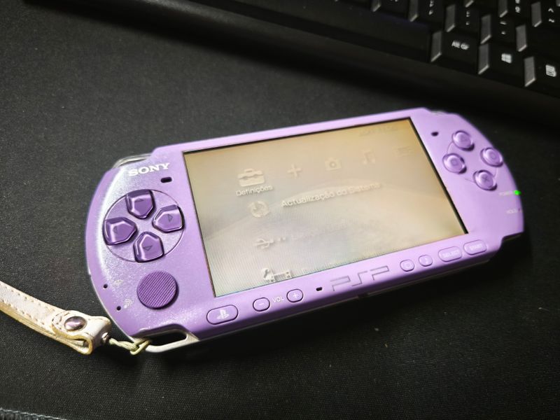 PSP 3000 Sony Roxa afbeelding 2