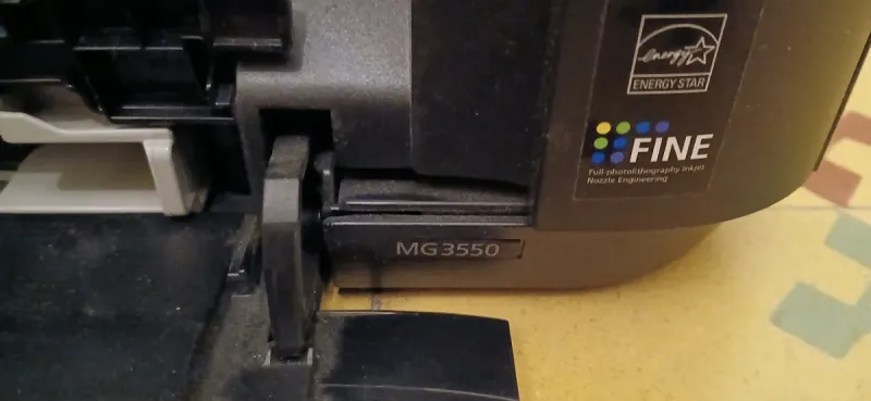 Impresora Canon MG3550 Negra afbeelding 4