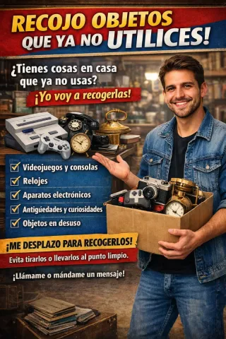 RECOJO OBJETOS QUE YA NO UTILICES