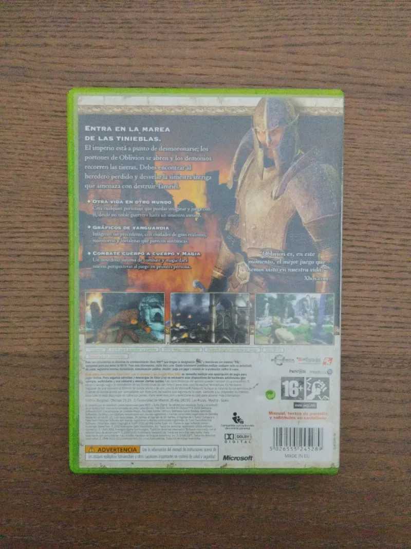 Oblivion Xbox 360 afbeelding 2