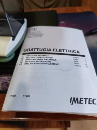 Rayador Eléctrico Queso IMETEC
