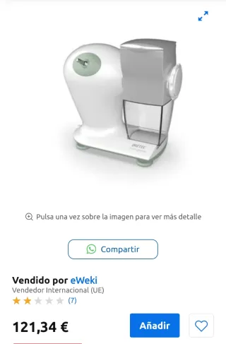 Rayador Eléctrico Queso IMETEC