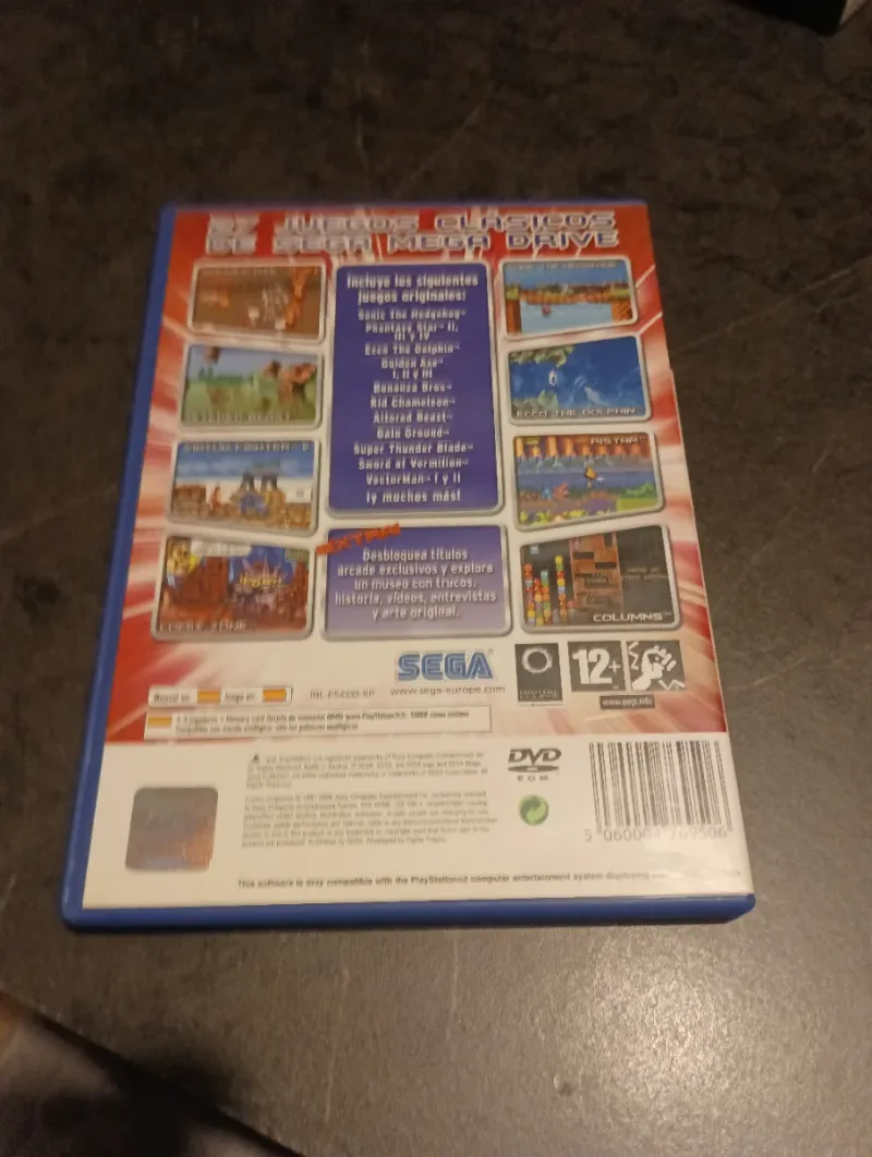 Mega Drive Collection PS2 afbeelding 2