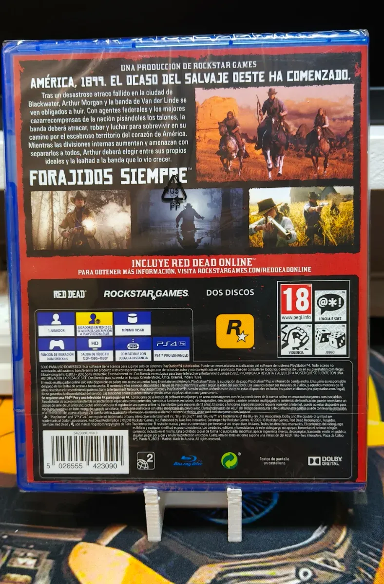 Red Dead Redemption II PS4 Precintado afbeelding 2