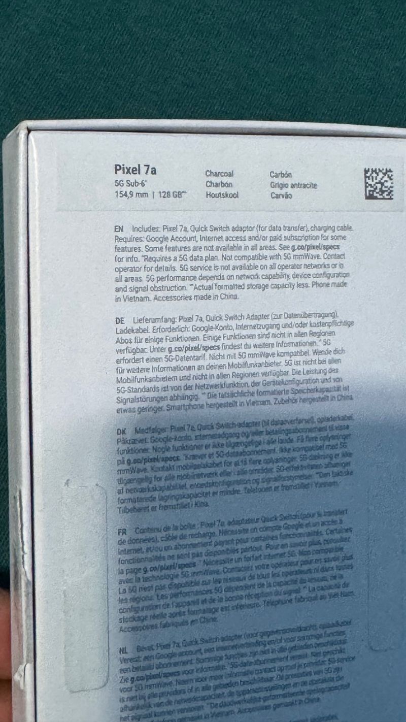 Google Pixel 7a 128GB como nuevo afbeelding 8