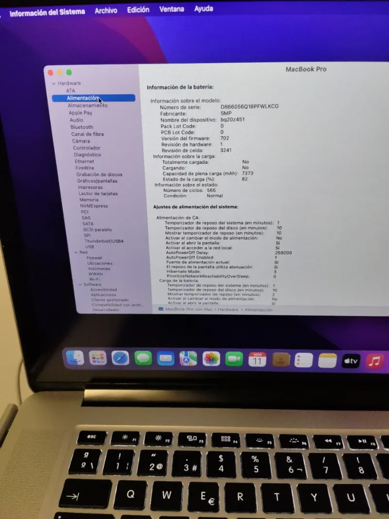 MacBook Pro Retina A1398 2015 afbeelding 3