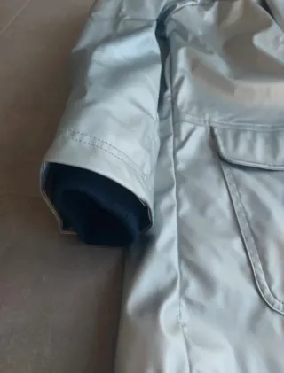 Impermeable Terre de Marins plateado