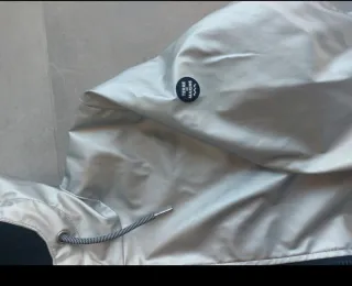 Impermeable Terre de Marins plateado