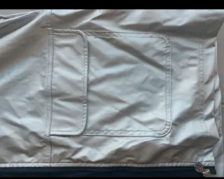 Impermeable Terre de Marins plateado