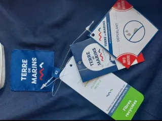 Impermeable Terre de Marins plateado