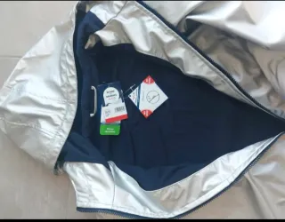 Impermeable Terre de Marins plateado