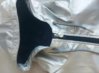 Impermeable Terre de Marins plateado