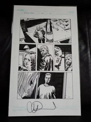 PAGINA ORIGINAL WALKING  DEAD FIRMADA CHARLIE ADLA