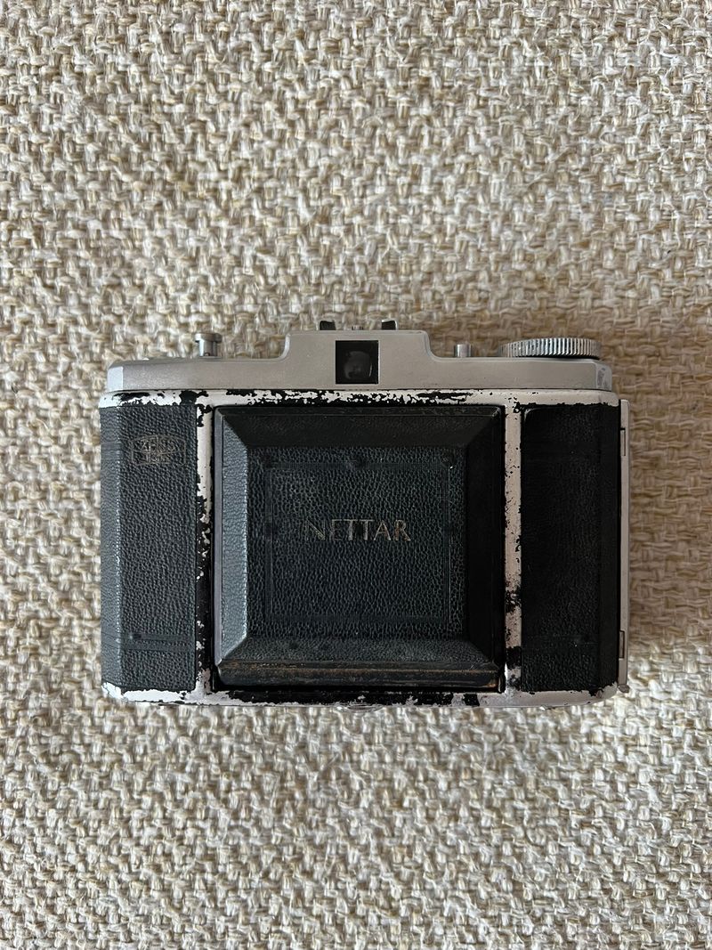 Cámara Zeiss Ikon Vintage Negra/Plateada afbeelding 4